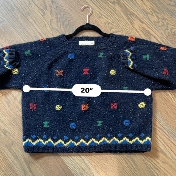 The Limited Sweater Vintage American Collection Wool Cropped Pac-Man Graphic - S - Picture 10 of 13